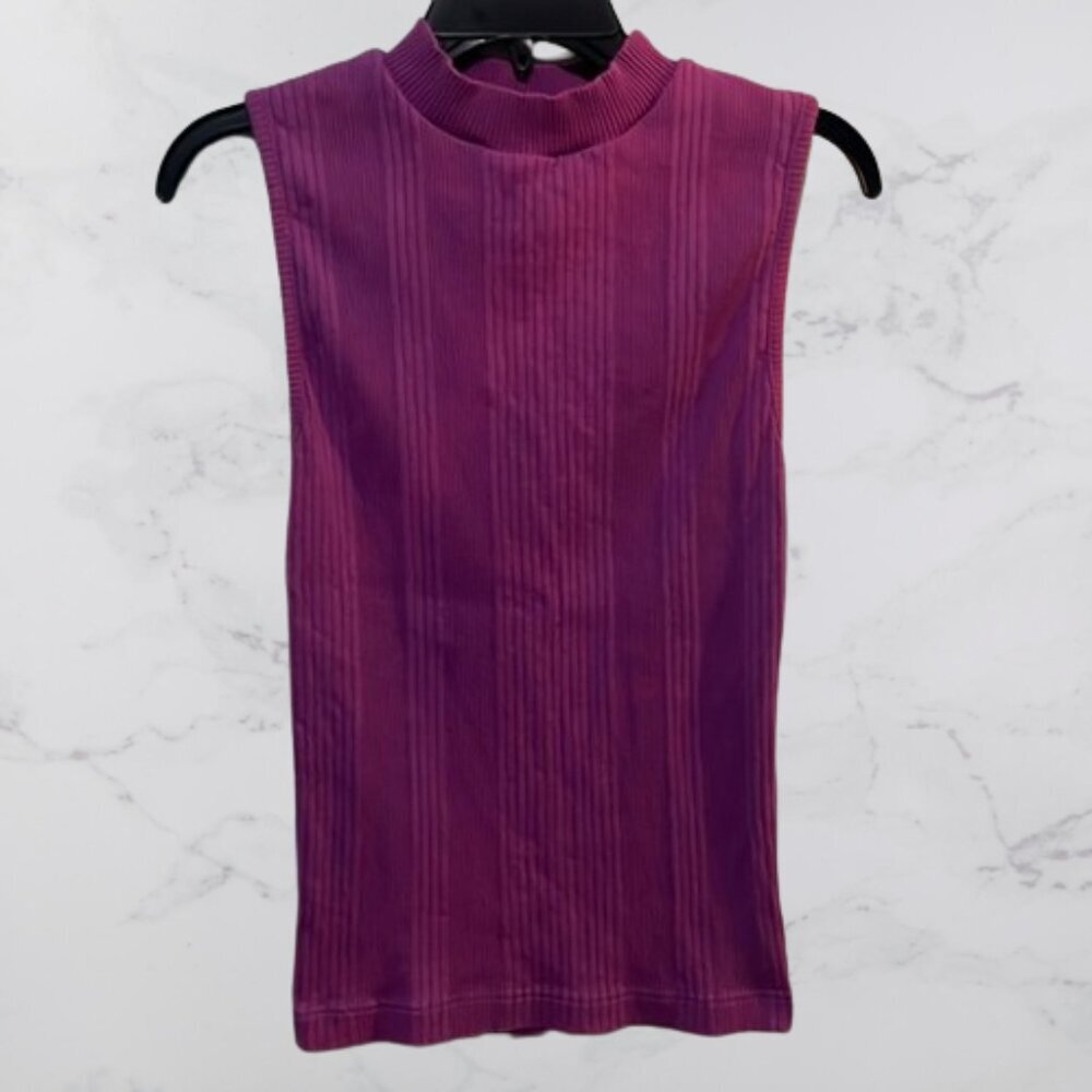 B.E. Women’s vintage sleeveless high neck top